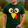 Hilarious Turkey Halloween Thanksgiving Teacher Nurse Men's Casual T-Shirt Forest Hilarious Turkey Halloween Thanksgiving Teacher Nurse Men's Casual T-Shirt Forest