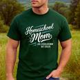 Homeschool Life Homeschool Mom Homeschool Dad Teacher Kids Men's Casual T-Shirt Forest