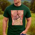 Human Muscles Organs Scary Anatomy Teacher Halloween Costume Men's Casual T-Shirt Forest Human Muscles Organs Scary Anatomy Teacher Halloween Costume Men's Casual T-Shirt Forest
