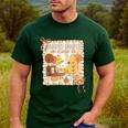 Humpty Dumpty Had A Great Fall Teacher Thanksgiving Autumn Men's Casual T-Shirt Forest