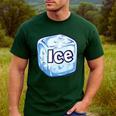 Ice Halloween Pun Costume Easy Lazy Team Group Teacher Men's Casual T-Shirt Forest Ice Halloween Pun Costume Easy Lazy Team Group Teacher Men's Casual T-Shirt Forest