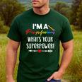 I'm A Paraprofessional What's Your Superpower Para Teacher Men's Casual T-Shirt Forest I'm A Paraprofessional What's Your Superpower Para Teacher Men's Casual T-Shirt Forest