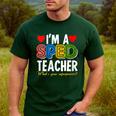 I'm A SPED Teacher Special Education Teacher Men's Casual T-Shirt Forest I'm A SPED Teacher Special Education Teacher Men's Casual T-Shirt Forest
