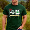 I'm Working For Christmas Break 5 Stars Christmas Teacher Men's Casual T-Shirt Forest