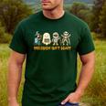 Inclusion Isn't Scary Halloween Sped Teacher Women Men Men's Casual T-Shirt Forest