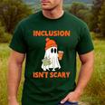 Inclusion Isn't Scary Shirt Halloween SLP Sped Teacher Men's Casual T-Shirt Forest Inclusion Isn't Scary Shirt Halloween SLP Sped Teacher Men's Casual T-Shirt Forest