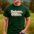 Inclusion Matters Special Education Sped Teacher Vintage Men's Casual T-Shirt Forest Inclusion Matters Special Education Sped Teacher Vintage Men's Casual T-Shirt Forest