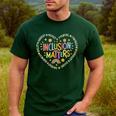 Inclusion Matters Special Education Teacher Autism Awareness Men's Casual T-Shirt Forest Inclusion Matters Special Education Teacher Autism Awareness Men's Casual T-Shirt Forest