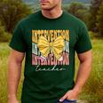 Interventionist Teacher Groovy Coquette Bow Back To School Men's Casual T-Shirt Forest Interventionist Teacher Groovy Coquette Bow Back To School Men's Casual T-Shirt Forest