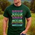 Their There And They'Re English Teacher Men Women Men's Casual T-Shirt Forest
