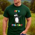 It's Fri-Yay Dabbing Penguin Friday Weekend Teacher Student Men's Casual T-Shirt Forest It's Fri-Yay Dabbing Penguin Friday Weekend Teacher Student Men's Casual T-Shirt Forest