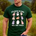 It’s Okay To Feel All The Feels Special Ed Teacher Halloween Men's Casual T-Shirt Forest It’s Okay To Feel All The Feels Special Ed Teacher Halloween Men's Casual T-Shirt Forest