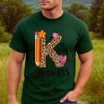 K Is For Kindness Unity Day Teacher Kids Men's Casual T-Shirt Forest K Is For Kindness Unity Day Teacher Kids Men's Casual T-Shirt Forest