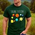 Kids Solar Systems Cute Planets Space Science Teacher School Men's Casual T-Shirt Forest Kids Solar Systems Cute Planets Space Science Teacher School Men's Casual T-Shirt Forest