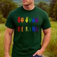 Be Kind Pride Sign Language Rainbow Teachers Interpreter ASL Men's Casual T-Shirt Forest Be Kind Pride Sign Language Rainbow Teachers Interpreter ASL Men's Casual T-Shirt Forest