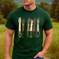 Be Kind Sign Language Hand Talking Teachers Interpreter ASL Men Women Men's Casual T-Shirt Forest Be Kind Sign Language Hand Talking Teachers Interpreter ASL Men Women Men's Casual T-Shirt Forest