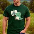 Be Kind Teacher Anti-Bullying Dino Kindness Women Men Boys Men's Casual T-Shirt Forest Be Kind Teacher Anti-Bullying Dino Kindness Women Men Boys Men's Casual T-Shirt Forest