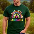 Kindergarten Rainbow Girls Boys Teacher Team Kinder Squad Men's Casual T-Shirt Forest Kindergarten Rainbow Girls Boys Teacher Team Kinder Squad Men's Casual T-Shirt Forest