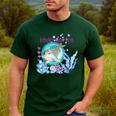 Kindergarten Teacher Dolphin Ocean Life Teaching Team Spirit Men's Casual T-Shirt Forest Kindergarten Teacher Dolphin Ocean Life Teaching Team Spirit Men's Casual T-Shirt Forest
