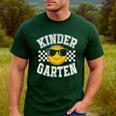 Kindergarten Teacher First Day Of Kinder Back To School Men's Casual T-Shirt Forest Kindergarten Teacher First Day Of Kinder Back To School Men's Casual T-Shirt Forest