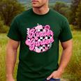 Kindergarten Teacher Women Checkered First Day Of School Men's Casual T-Shirt Forest Kindergarten Teacher Women Checkered First Day Of School Men's Casual T-Shirt Forest