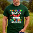 Kindergarten Teachers Are Just Superheroes In Disguise Men's Casual T-Shirt Forest Kindergarten Teachers Are Just Superheroes In Disguise Men's Casual T-Shirt Forest