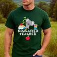 Koalafied Teacher Proud School Teacher Koala Cute T-Shirt Men's Casual T-Shirt Forest