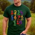 Learning Math Numbers Counting Back To School Teacher For Men Women Girls Kids Men's Casual T-Shirt Forest Learning Math Numbers Counting Back To School Teacher For Men Women Girls Kids Men's Casual T-Shirt Forest