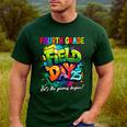 Let The Games Begin Fourth Grade Field Day 2025 Teacher Kid Men's Casual T-Shirt Forest Let The Games Begin Fourth Grade Field Day 2025 Teacher Kid Men's Casual T-Shirt Forest