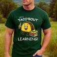 Let's Taco Bout Learning Back To School Teacher Kids Men's Casual T-Shirt Forest Let's Taco Bout Learning Back To School Teacher Kids Men's Casual T-Shirt Forest