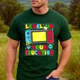 Level Up Your Education Gaming Inspired Teacher Gamers Men's Casual T-Shirt Forest Level Up Your Education Gaming Inspired Teacher Gamers Men's Casual T-Shirt Forest