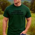 Lie Teacher Coffee Saying Humor School Women's Men's Casual T-Shirt Forest Lie Teacher Coffee Saying Humor School Women's Men's Casual T-Shirt Forest