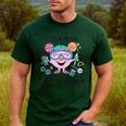 Little Miss Stem Teacher Men's Casual T-Shirt Forest Little Miss Stem Teacher Men's Casual T-Shirt Forest