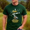 I Love Bee-Ing A Special Education Teacher Honey Bee Job For Men Women Men's Casual T-Shirt Forest I Love Bee-Ing A Special Education Teacher Honey Bee Job For Men Women Men's Casual T-Shirt Forest
