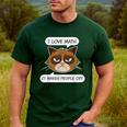 I Love Math It Makes People Cry Math Teacher Men's Casual T-Shirt Forest I Love Math It Makes People Cry Math Teacher Men's Casual T-Shirt Forest