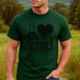 I Love Science Lover Teacher Scientist Sciences Men's Casual T-Shirt Forest I Love Science Lover Teacher Scientist Sciences Men's Casual T-Shirt Forest