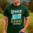 Lower Teacher's Salaries For Men Women Girls Kids Men's Casual T-Shirt Forest Lower Teacher's Salaries For Men Women Girls Kids Men's Casual T-Shirt Forest