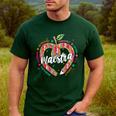 Maestra Pencil Spanish Teacher Bilingual 100 Days Of School Men's Casual T-Shirt Forest Maestra Pencil Spanish Teacher Bilingual 100 Days Of School Men's Casual T-Shirt Forest