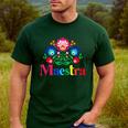 Maestra Proud Spanish Teacher Bilingual Teacher Latina Men's Casual T-Shirt Forest Maestra Proud Spanish Teacher Bilingual Teacher Latina Men's Casual T-Shirt Forest