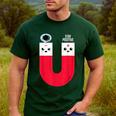 Magnet Science Pun T-Shirt For Geeks Science Teachers Men's Casual T-Shirt Forest Magnet Science Pun T-Shirt For Geeks Science Teachers Men's Casual T-Shirt Forest