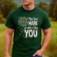Make Your Mark Dandelion Happy Dot Day Shirts Teacher Kids Men's Casual T-Shirt Forest