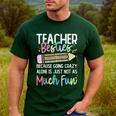 Matching Teachers Last Day Of School Teacher Besties Men's Casual T-Shirt Forest Matching Teachers Last Day Of School Teacher Besties Men's Casual T-Shirt Forest