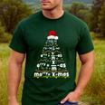 Math Equation Merry Xmas Season Teacher Christmas Tree Men's Casual T-Shirt Forest Math Equation Merry Xmas Season Teacher Christmas Tree Men's Casual T-Shirt Forest