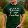 How To Be A Math Person Math Teacher Men's Casual T-Shirt Forest How To Be A Math Person Math Teacher Men's Casual T-Shirt Forest
