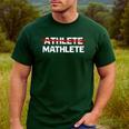 Mathlete For Math Team Students Algebra Math Teacher Men's Casual T-Shirt Forest Mathlete For Math Team Students Algebra Math Teacher Men's Casual T-Shirt Forest