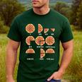 Maths Day Costume Idea Kids Teachers Pizza Slice Fraction Men's Casual T-Shirt Forest Maths Day Costume Idea Kids Teachers Pizza Slice Fraction Men's Casual T-Shirt Forest