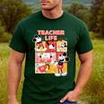 Mickey Mouse Teacher Life Men's Casual T-Shirt Forest Mickey Mouse Teacher Life Men's Casual T-Shirt Forest