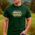 Middle School Camo Retro Back To School Teachers Men's Casual T-Shirt Forest Middle School Camo Retro Back To School Teachers Men's Casual T-Shirt Forest