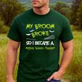 Middle School Teacher Halloween Costume Shirt Lazy Men's Casual T-Shirt Forest