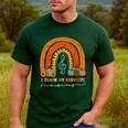 Music Teacher I Teach My Favorite Musicians Autumn Rainbow Men Women Men's Casual T-Shirt Forest